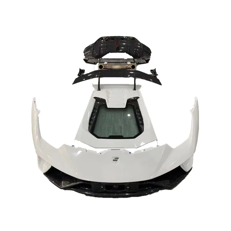 Kit carrocería semicarbono fibra para Lamborghini Huracán Performance - imagen 5