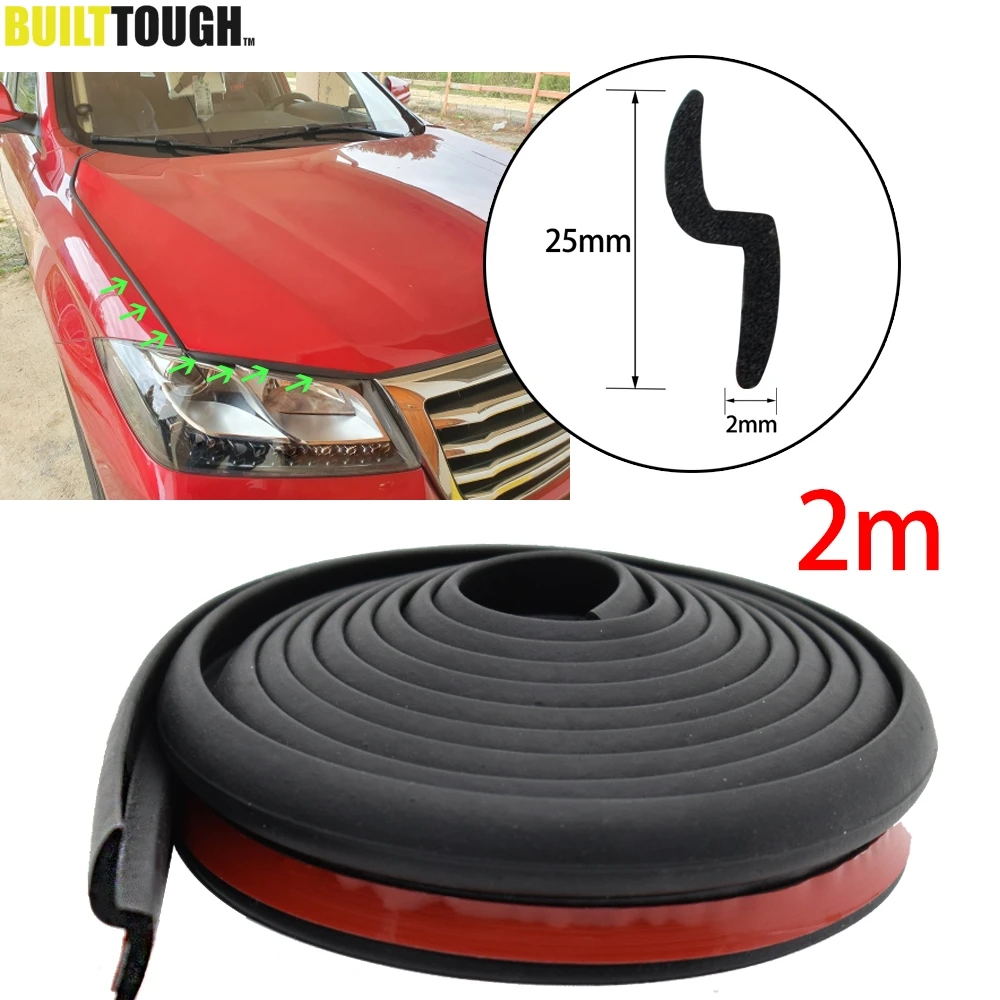 Burlete sellado tipo Z universal para coche – aislamiento acústico