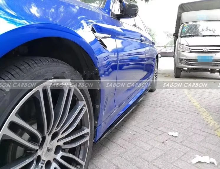 Faldones laterales fibra de carbono estilo M-Power – BMW M5 F90 G30 - imagen 5