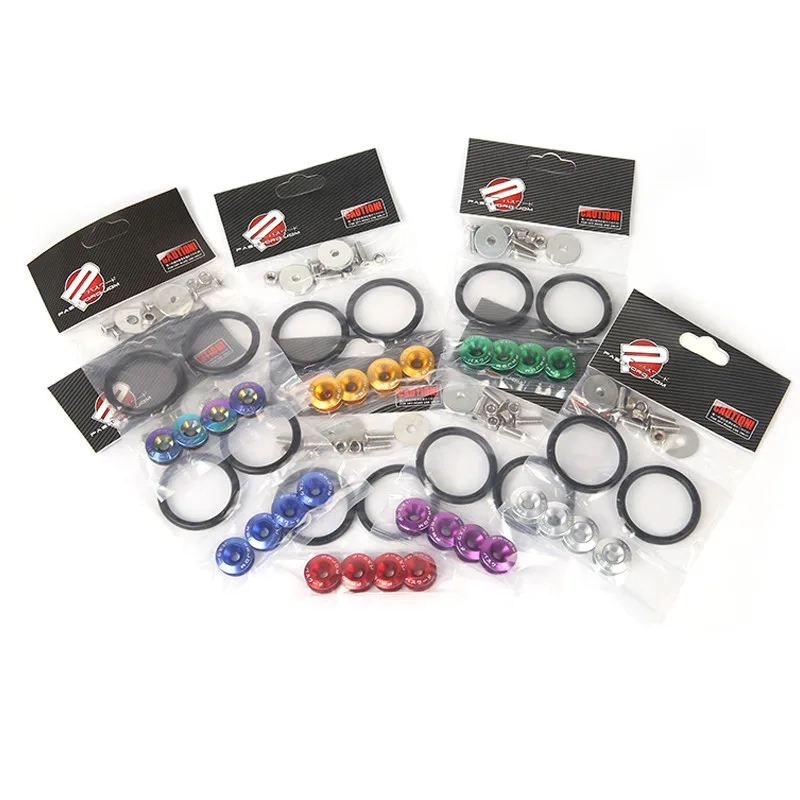 Kit liberación rápida parachoques aluminio – Accesorios tuning universales - imagen 4