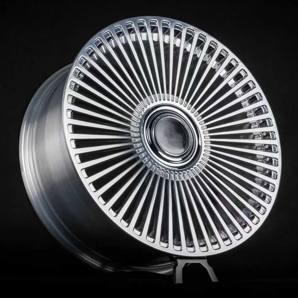 Llantas forjadas 24" 5x120 – Range Rover Sport L405 L460 L322 T6 cromadas - imagen 2