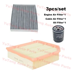 Kit filtros CHANGAN X5 Plus 1.5T – aire + aceite + habitáculo