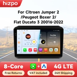 Autoradio Hizpo 4G Carplay – Fiat Ducato 3, Jumper, Boxer (2016-2022)