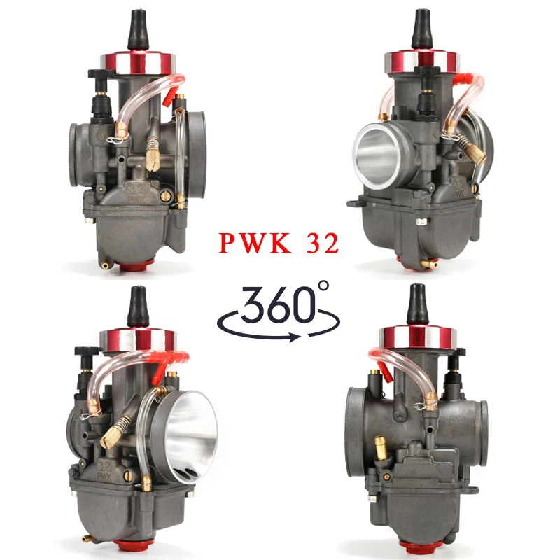 Carburador PWK redondo 28-34mm para Pit Dirt Bike 150-400cc motocross - imagen 5