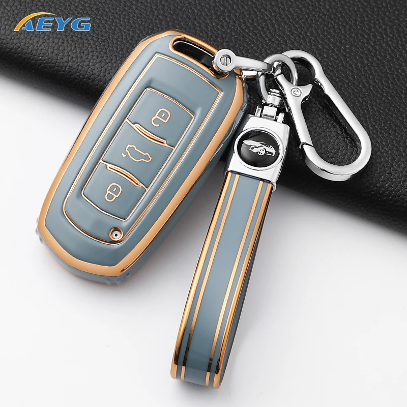 Funda TPU protectora para llave de Geely Emgrand 7, GX3 y Atlas - imagen 5