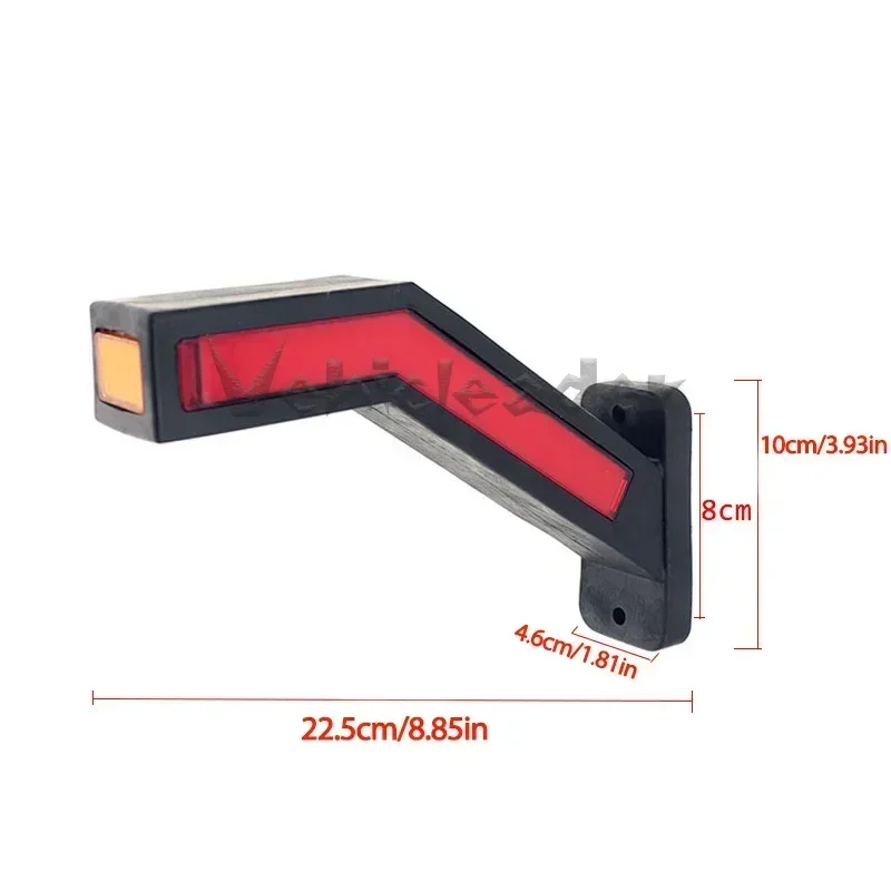 Luz lateral LED secuencial para remolque, camión y caravana - imagen 5