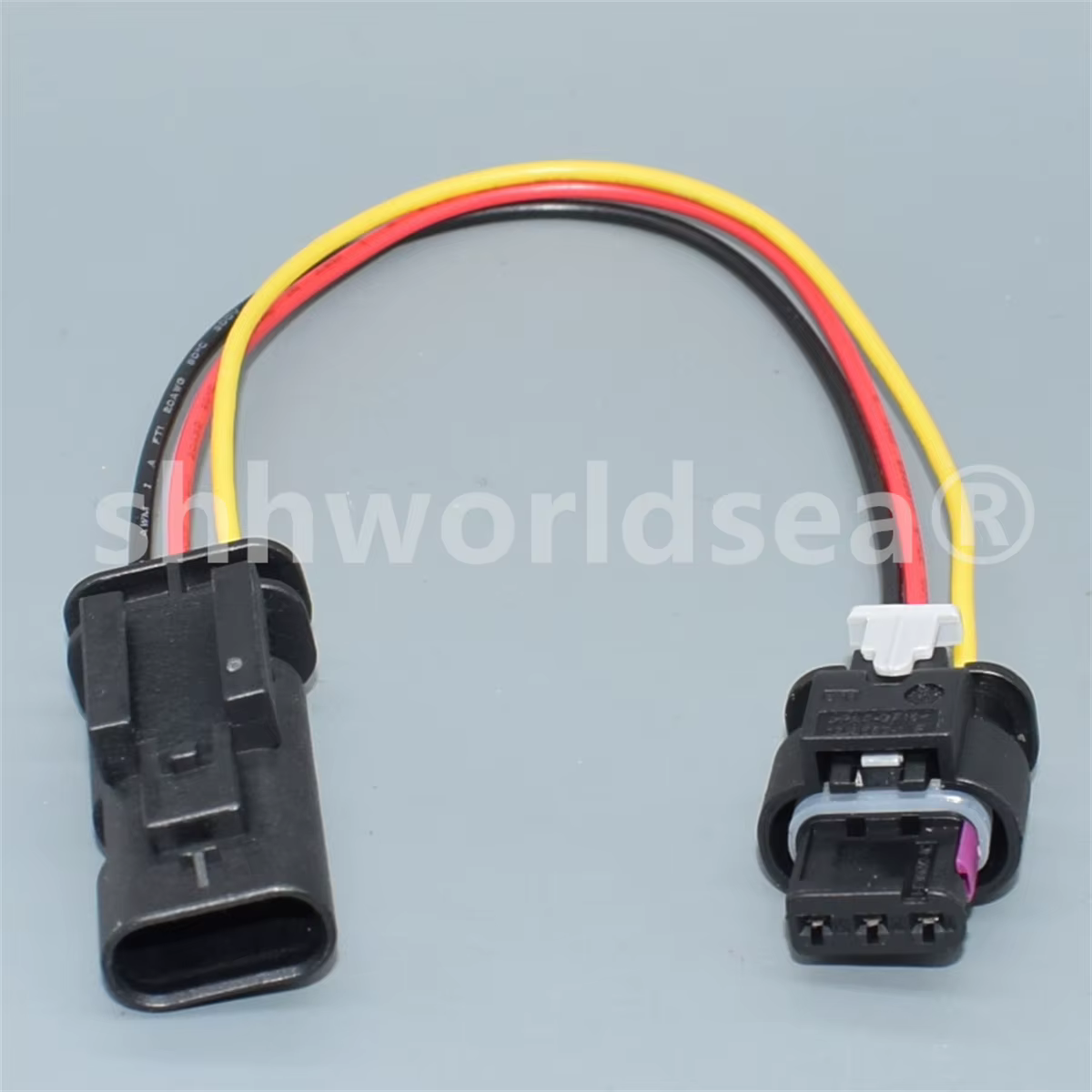 Conector de sensor de estacionamiento shhworldsea de 3 pines