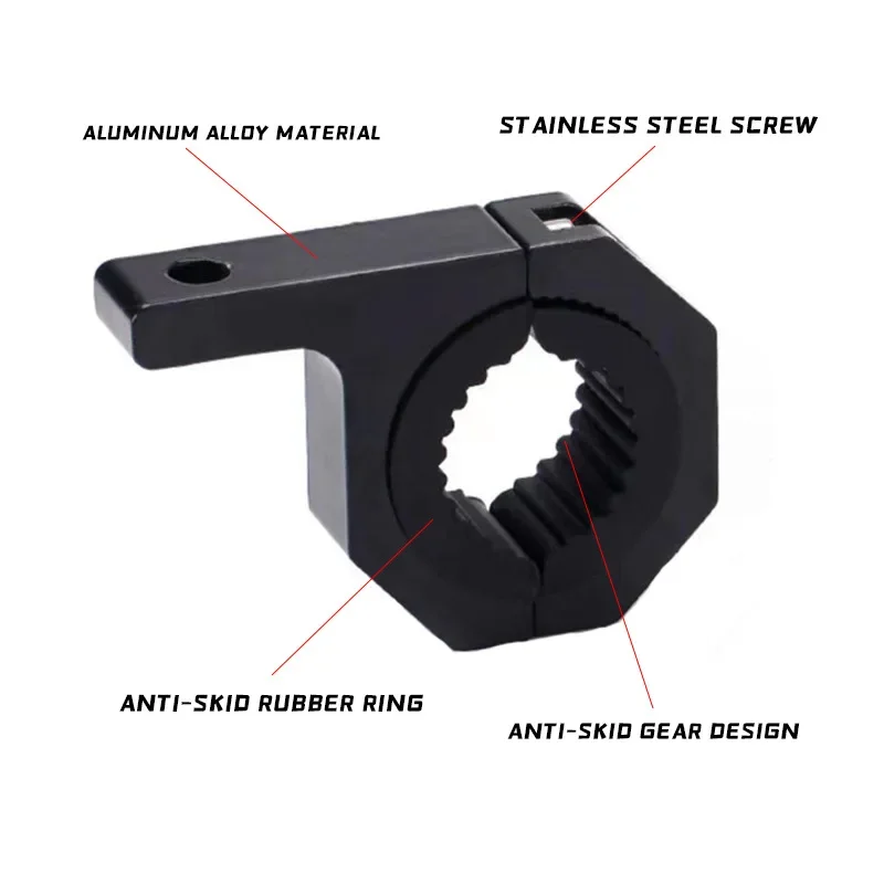 Soporte lámpara GoodMotorCycle aleación aluminio para moto – clip conversión - imagen 5