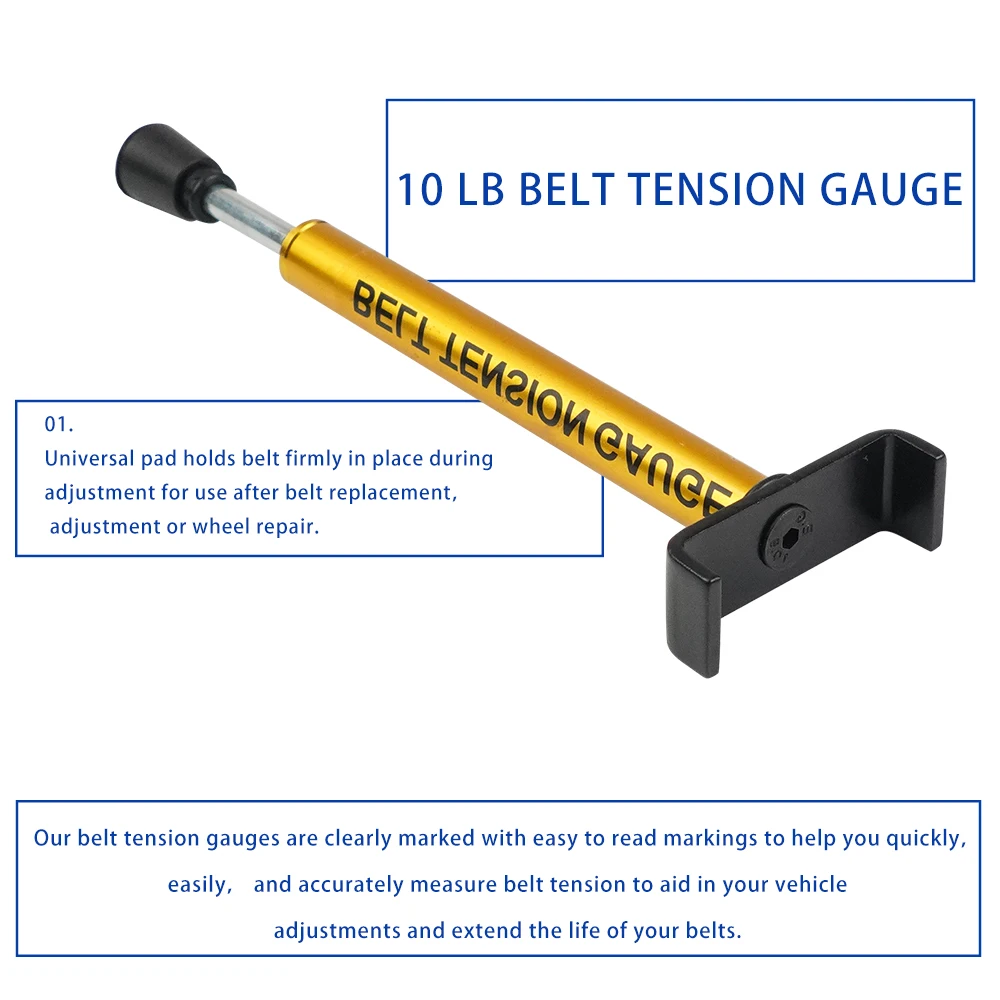Tensor de correa ajustable en L para coche y moto - imagen 4