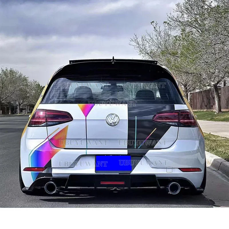 Difusor trasero Volkswagen Golf 7 MK7 GTI R Series