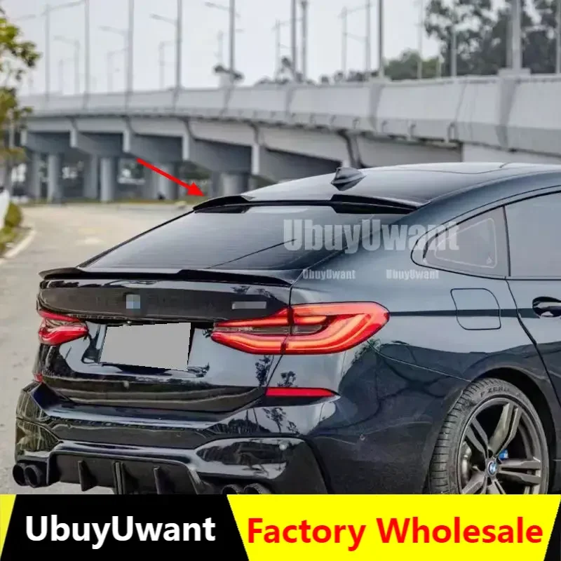 Alerón de techo en fibra de carbono real para BMW Serie 6 GT G32
