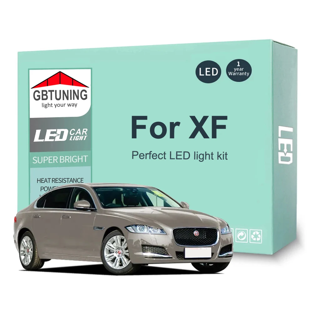 Kit bombillas LED interior CANBUS para Jaguar XF 2009-2015