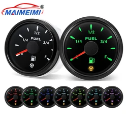 Indicador digital de nivel de combustible de 7 colores para coche y barco