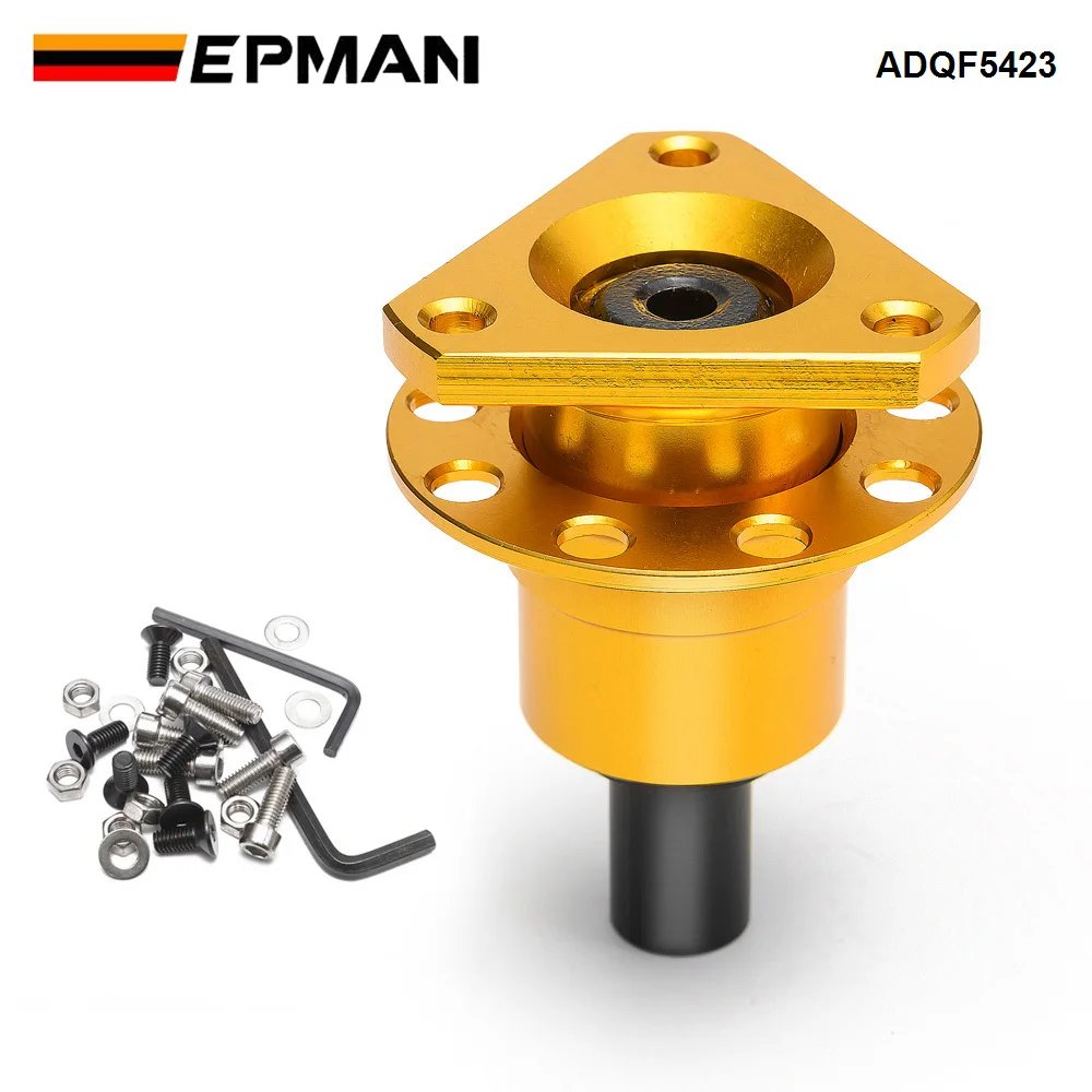 Kit boss liberación rápida EPMAN 3 pernos soldable para volante deportivo