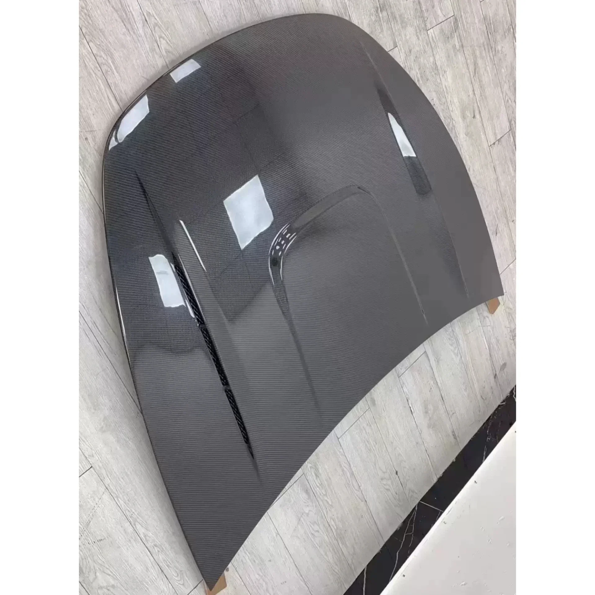 Cubierta de motor de capó de fibra de carbono Real para Tesla Model 3 Y X S, capó forjado, accesorios para coche - imagen 2