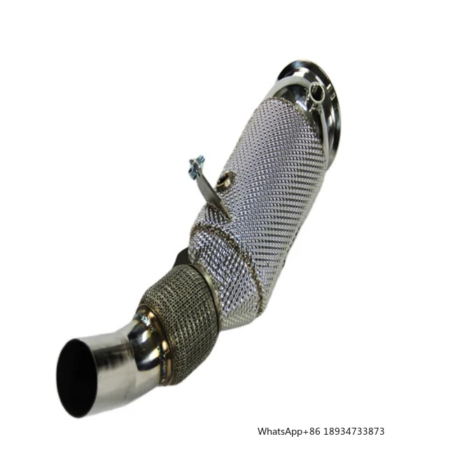 Downpipe deportivo BMW 320i F30 N20 con catalizador alto flujo