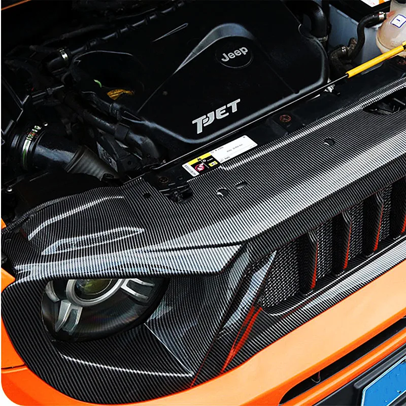 Parrilla deportiva estilo carbono mate para Jeep Renegade 2016-2023 - imagen 4