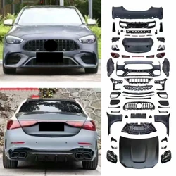 Kit carrocería Mercedes Clase C W205 a W206 2022 frontal y trasera