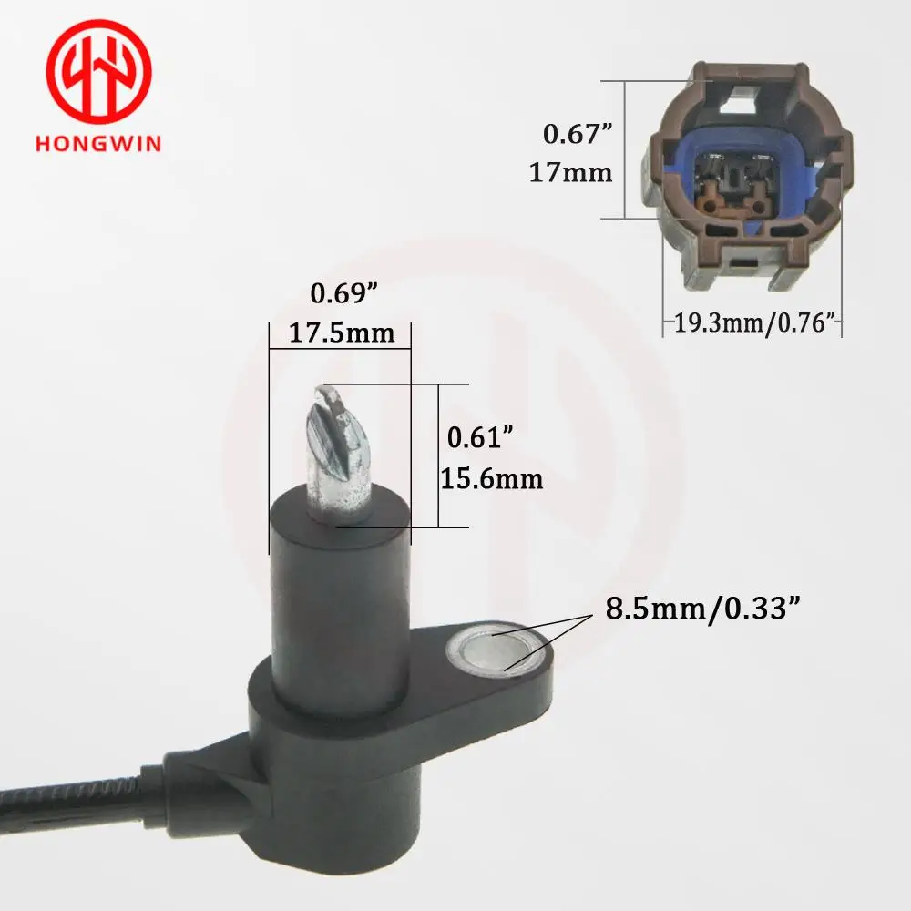 Sensor ABS Nissan Navara D22 NP300 2.5 TDI 47910-2S700 - imagen 5