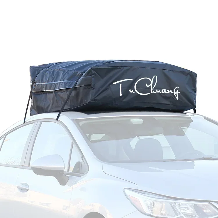 2025 Embalaje de equipaje de techo de coche con rejilla de clip impermeable y protector solar para transportar mercancías - imagen 3