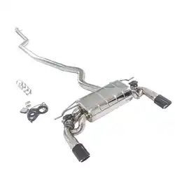 Escape catback GFC con válvulas – BMW F30/F31 335i/340i 3.0