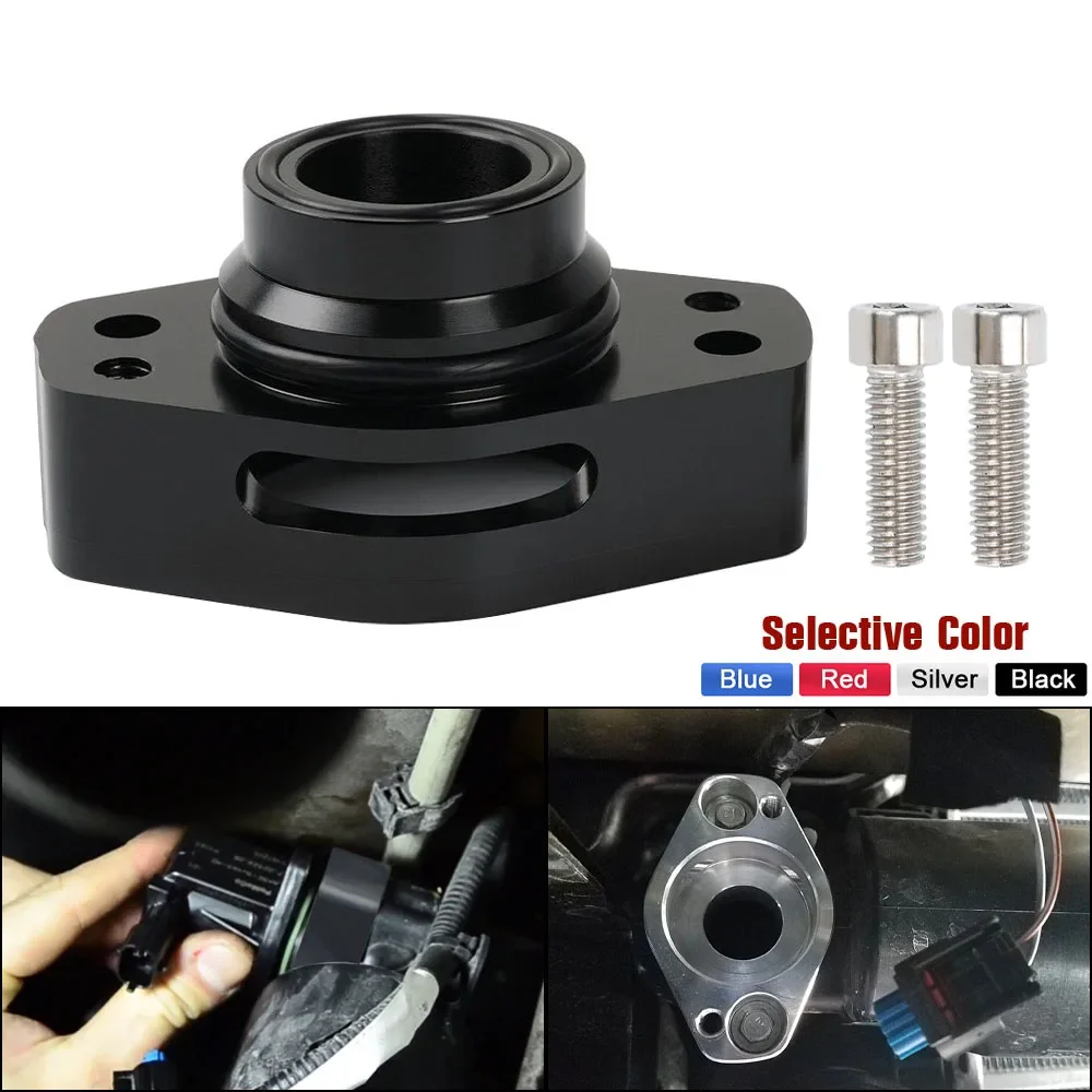 Detalle del acabado y ajuste del adaptador BOV