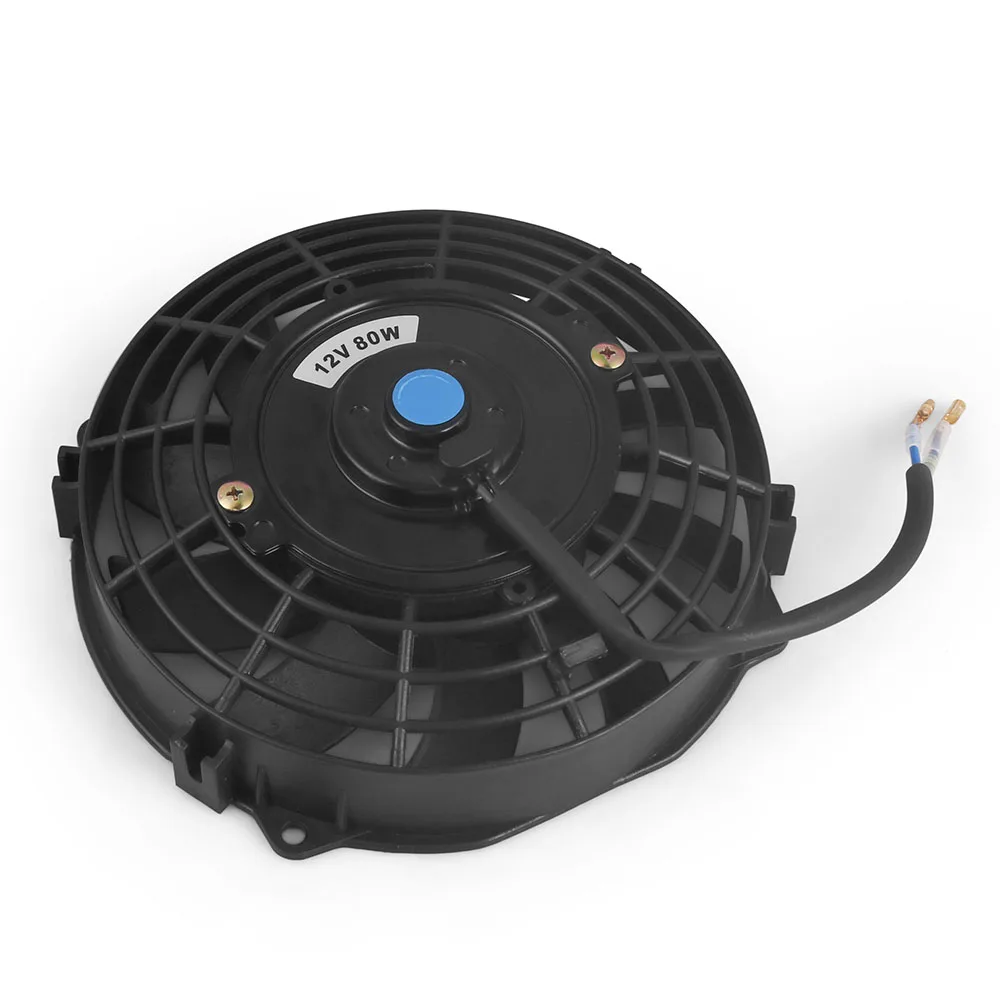 Ventilador de radiador universal 7/10/12/14 pulgadas 12V 80W 2100RPM - imagen 2