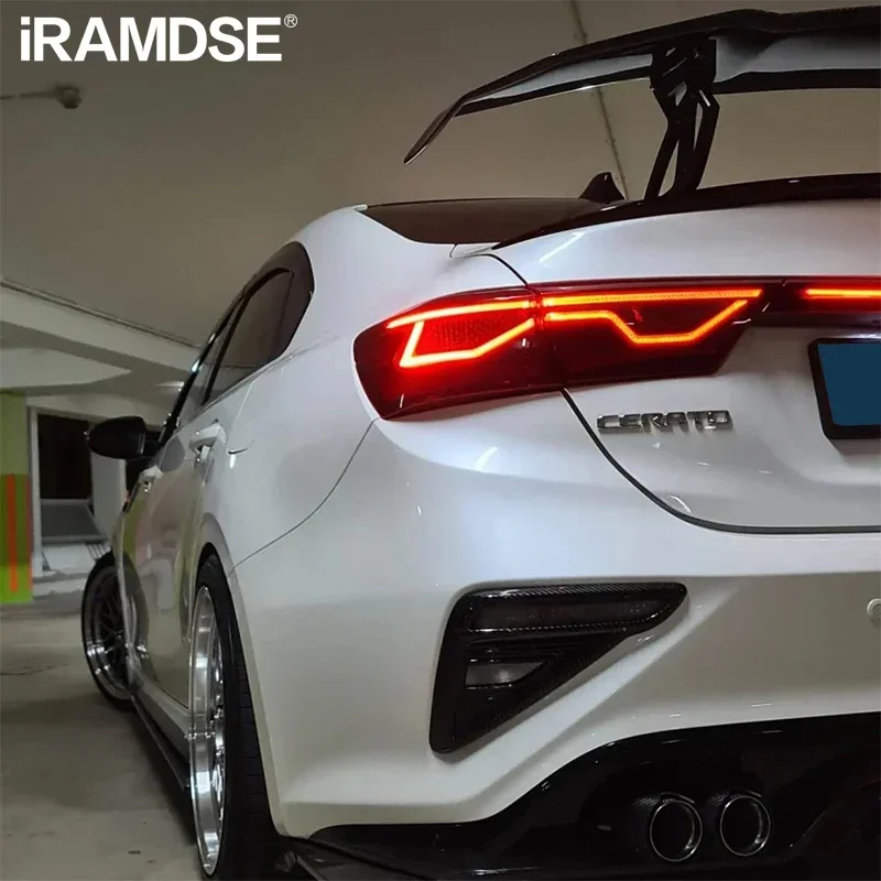 Alerón trasero ABS efecto carbono para Kia Cerato GT 2019-2023 - imagen 2