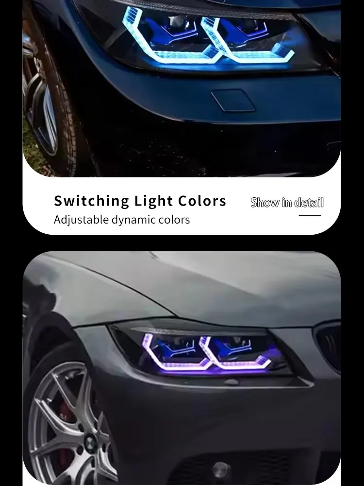 Instalación de faros LED en BMW E90