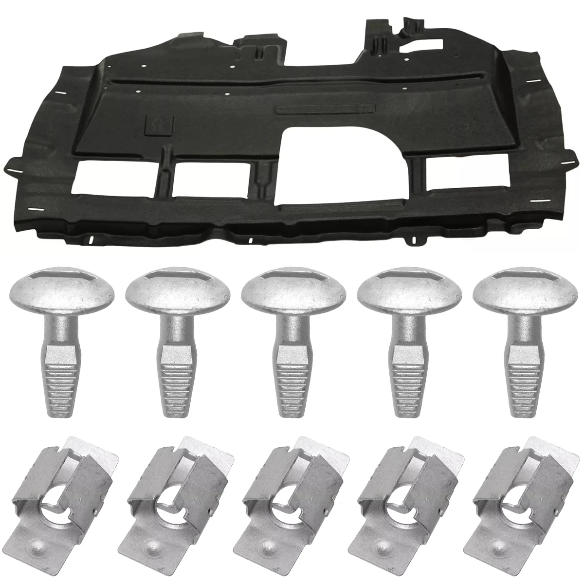 Clips fijación cubierta motor para Peugeot 206 207 407 508 Citroën C2 C5 - imagen 5