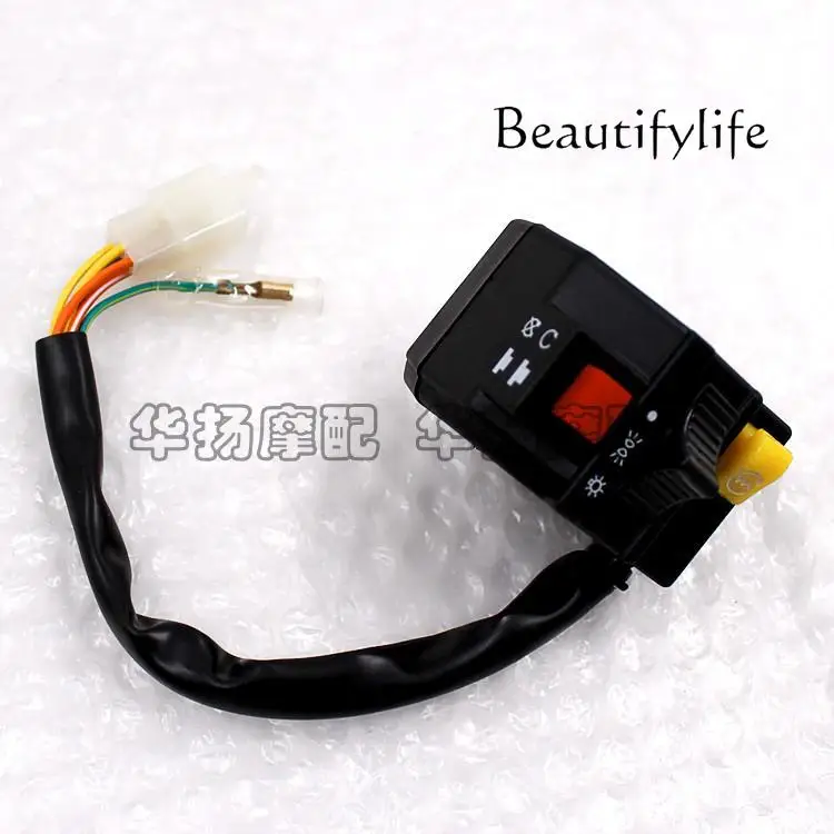 Interruptor combinado de manija izquierda y derecha de motocicleta SJ110-E-F - imagen 5