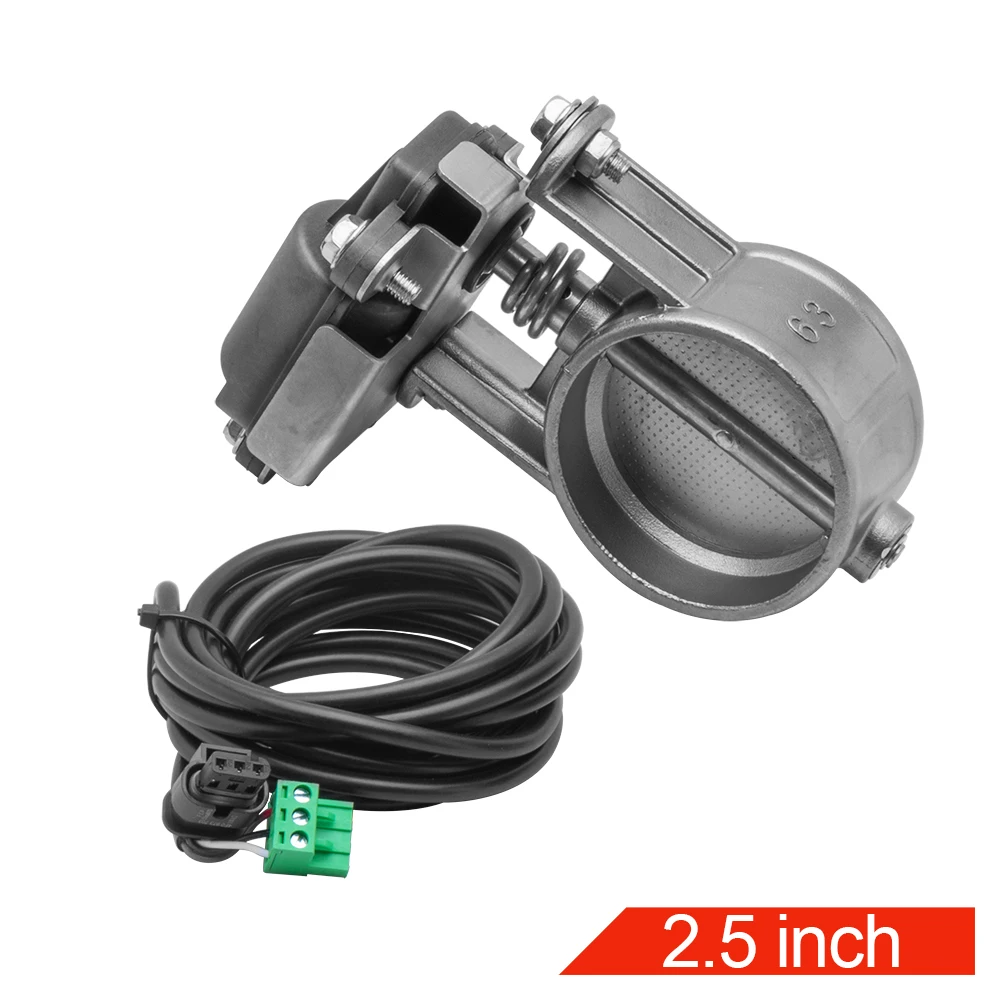 Válvula de control de escape eléctrica universal para tuning