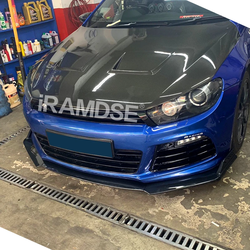 Kit labio divisor delantero en carbono para VW Scirocco R (2009-2014) - imagen 5
