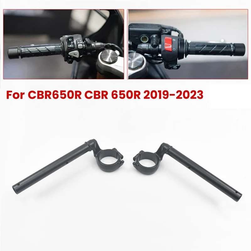 Semimanillar clip-on negro Honda CBR650R 2019-2023 - imagen 2