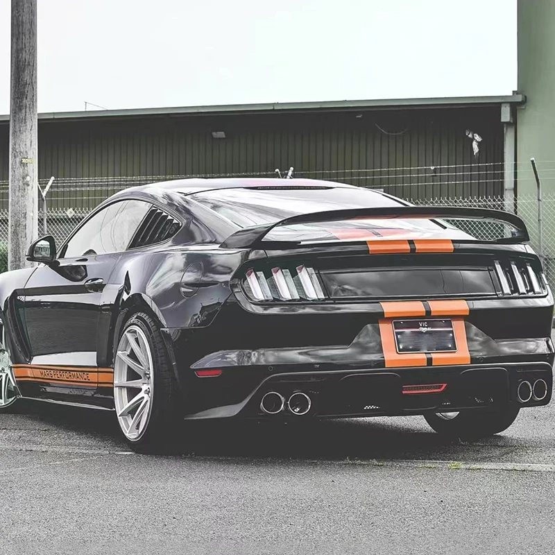 Alerón trasero ABS acabado carbono Ford Mustang 2015-2020 deportivo - imagen 2