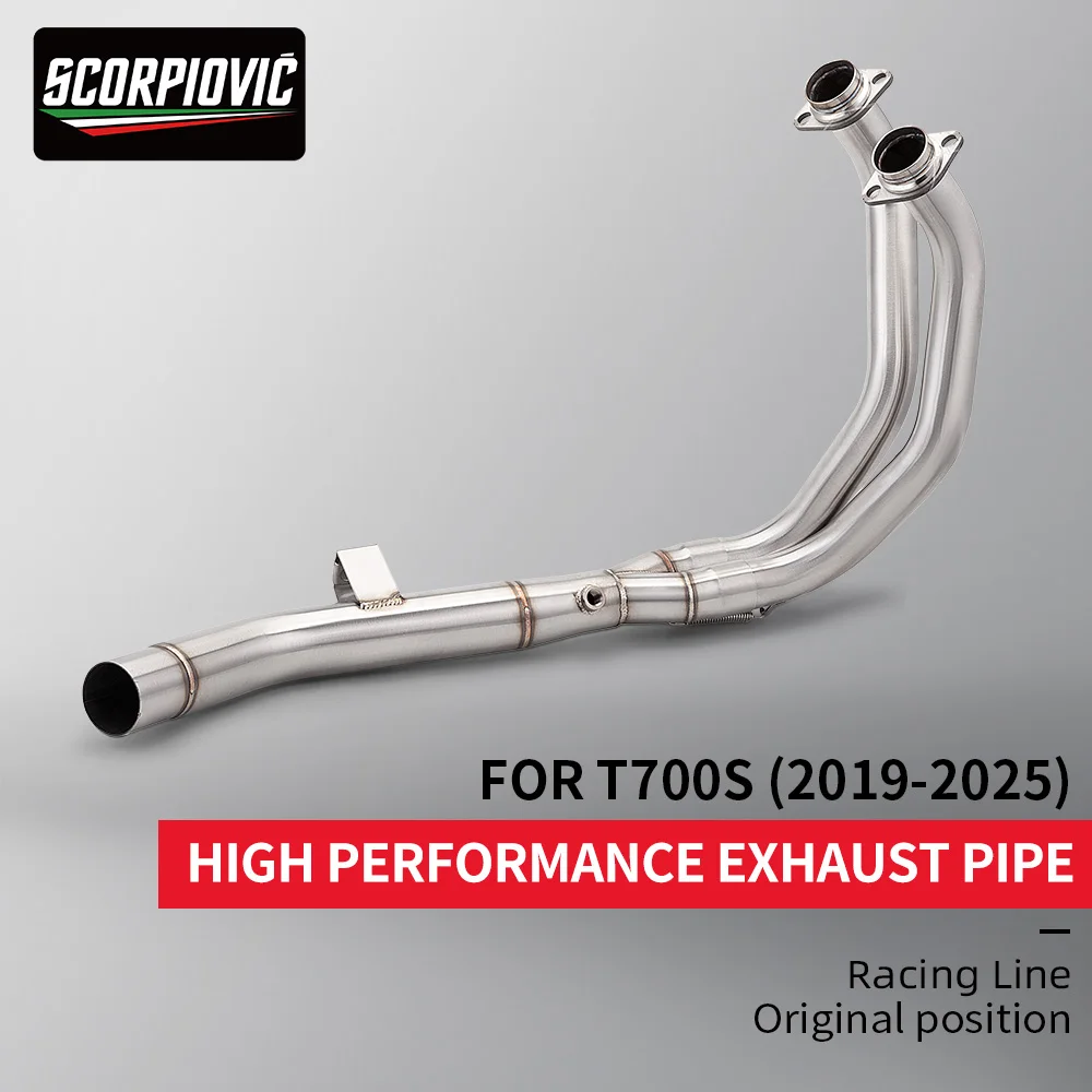 Tubo intermedio de escape Yamaha Ténéré 700 2021-2024