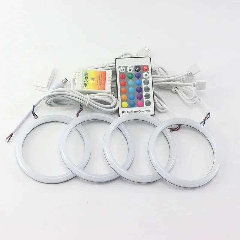 Luces diurnas LED BMW E46 LCI con mando RF - imagen 3