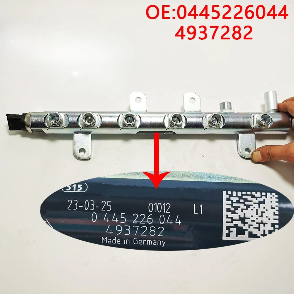 Bosch Riel de combustible con sensor Cummins 6.7L Dodge Ram 2007-2012