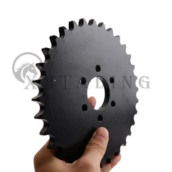 Pasador trasero de 37mm para basculante de motocicleta