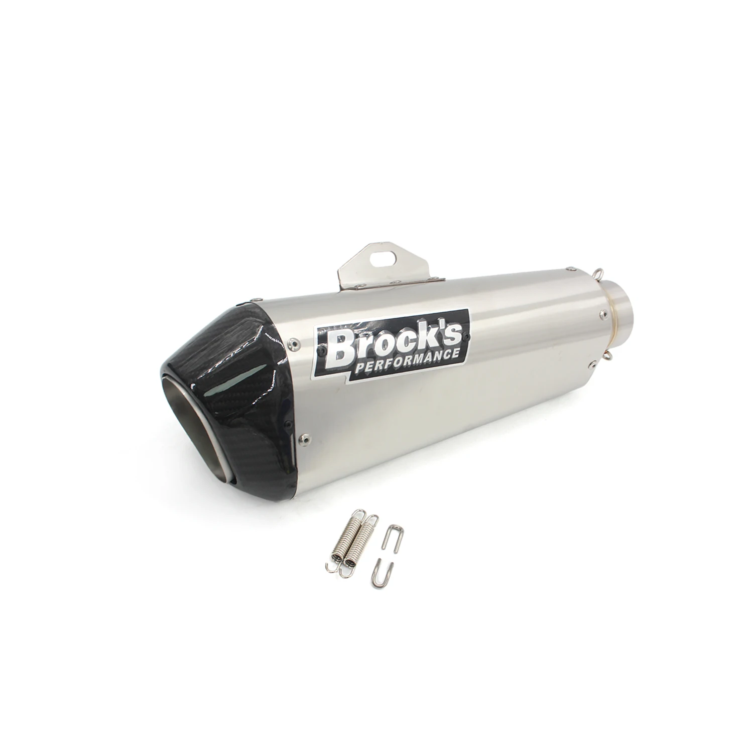 Tubo de escape universal 60mm para motocross GSXR1300 R1 S1000RR ZX14R