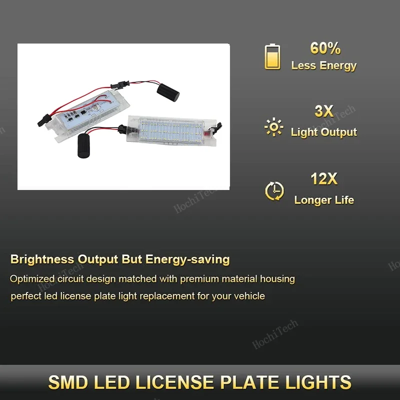 Luz LED Canbus para matrícula de Opel