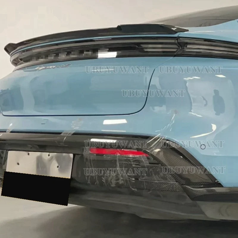Alerón trasero FD de fibra de carbono para Porsche Taycan Turbo S