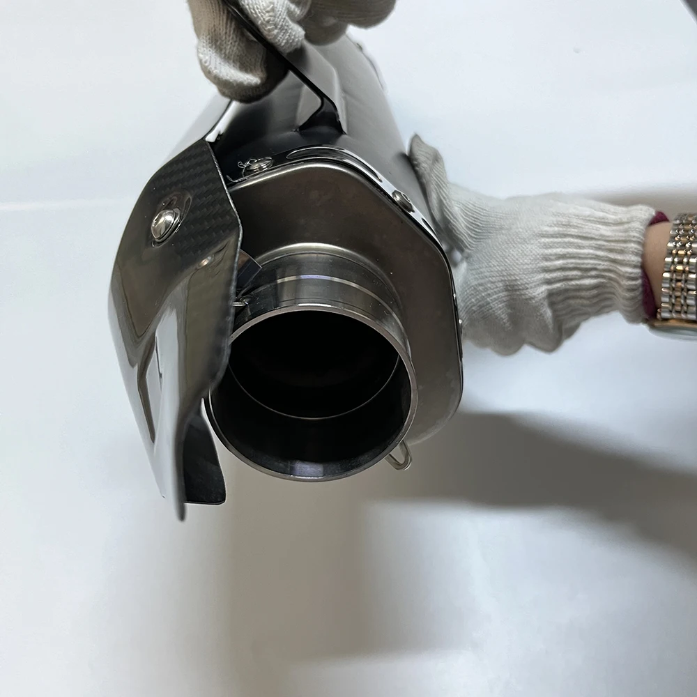 Tubo escape medio silenciador carbono extraíble BMW C400X GT 2018-2023 - imagen 3