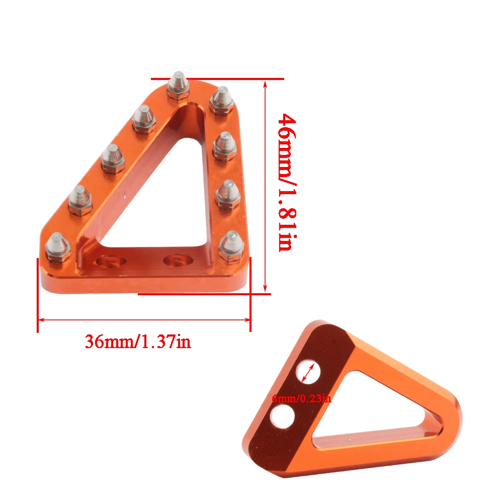 Abrazadera de freno de motocicleta para KTM SX SXF EXC Motocross, palanca ajustable CNC de alta calidad, accesorios de manillar universales de aluminio - imagen 2