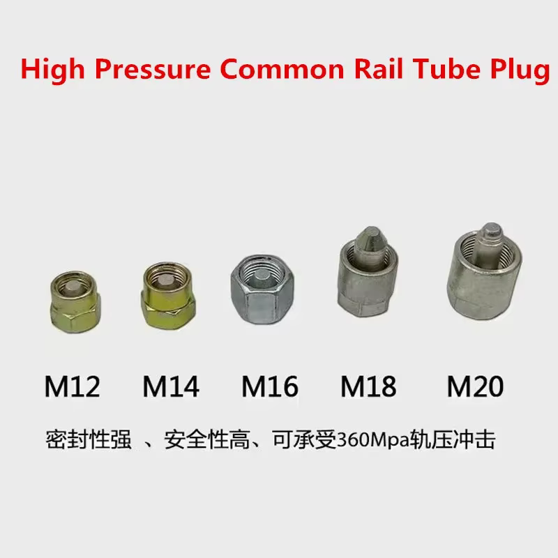 Tapones de sellado Common Rail para tuberías de inyectores M12–M20