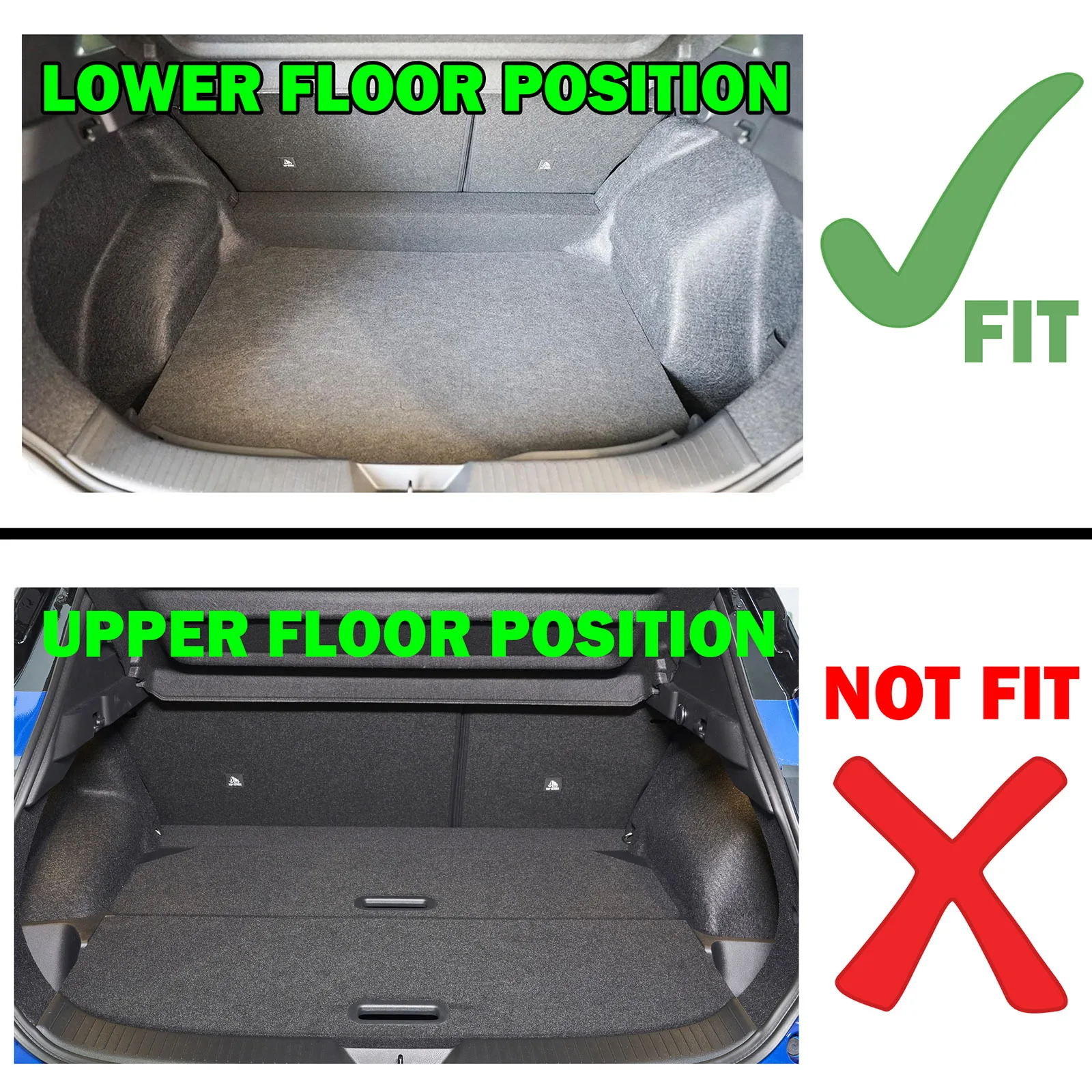 Bandeja maletero Nissan Qashqai J12 2022-2024 – Alfombrilla impermeable antideslizante - imagen 2