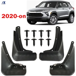 Juego guardabarros Chevrolet Trailblazer 2020-2025 delanteros y traseros