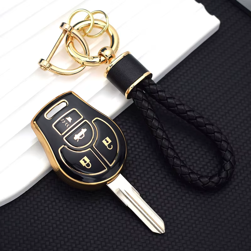 Funda protectora de TPU para llave de coche compatible con Nissan - imagen 4