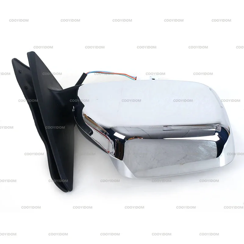 Espejo retrovisor lateral para puerta Exterior, conjunto de 5 pines con cromado calefactado para Toyota Land Cruiser Prado LC90 1996-2002 RZJ95 VZJ95 - imagen 3
