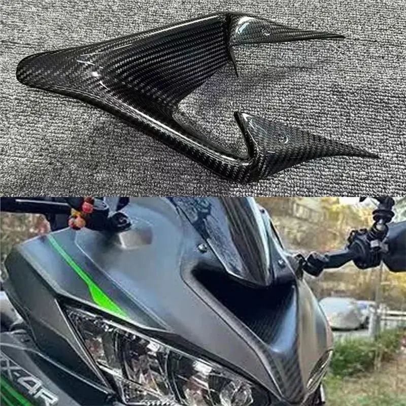 Cubierta de admisión en fibra de carbono Kawasaki Ninja ZX-4R/ZX-4RR - imagen 3